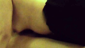 amateur japanese big tits wife in black bra and panties blows me then rides cowgirl to cum