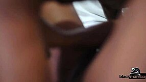 revenge on my cheating boyfriend with this hot muscular black bitch in bedroom
