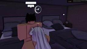 Roblox Furry Girl Bathes Blows Fucks in Hotel Shower Self Roleplay Story