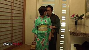 Harua Narimiya's Passionate Cosplay as Asian Housewife Delivers Intense Jav Blowjob