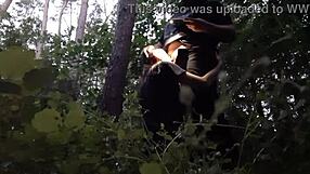 face fucking stepsister deep in woods mouth cum so boyfriend misses it all