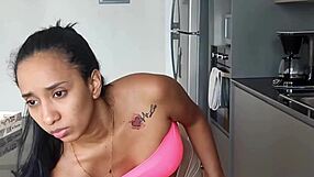 Stepson Fucks Latina Stepmom Stuck in Washer Doggystyle