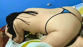 watching me rub my big latina ass slow... you coming over to help finish