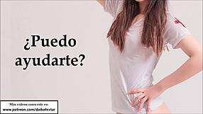 doctora enfadada te hace pajearte en el hospital