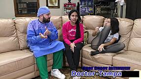 dr tampa gives constipated alix avery first enema backstage