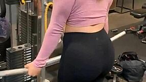 imagine those instagram fitness chicas' huge asses straining latex leggings at the gym