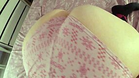 Rough Early Morning Face Fuck on Stepsister's Huge Booty Ass Cum