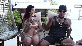 Watch Compilados Do Casal Kobra No Bora Cast With Bruna Carlos And Matheus Caetano - Parte 2 On Sheer Red!