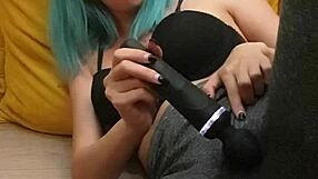 She fingers her wet pussy in tight yoga leggings after classroom vibrator play squirting everywhere