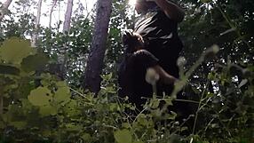 face fucking stepsister deep in woods mouth cum so boyfriend misses it all