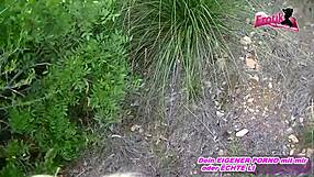 ready for german teen's narrow ass pounded pov style outdoors in the forest?