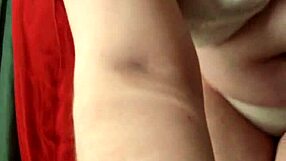 Chubby Brunette Tries Wrong Bra Size In Dressing Room Saggy Tits Spill