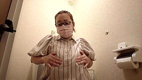 Married Woman Fingers Pussy Desperately In Wedding Toilet Full Scene