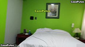 19 year old latina shows up for fake casting interview first time amateur