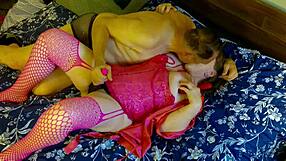 Granny Peggy Sue Demands Big Boy Strokes Her Giant Pink Cock Vigorously