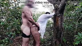 brunette beach slut swaps cum after monster cock anal creampie nearly caught