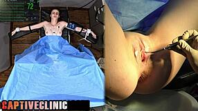 Behind the Scenes with Lilly Jade Spreading Small Tits in Latex Gloves