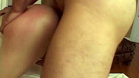 Angie's babysitter milf sneaks big tits fuck at work while boys locked up