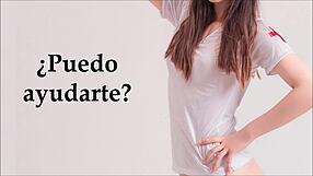 doctora enfadada te hace pajearte en el hospital