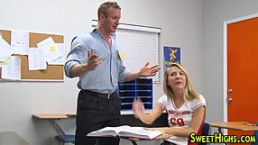 cum drenched teen's desk drenching secrets