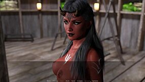 ufhh the demon girl takes that monster fucking so deep it hurts good... lust city 56