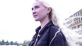 yo skinny german blonde daruma rai, i picked you up in berlin for this rough outdoor casting facial fuck right?