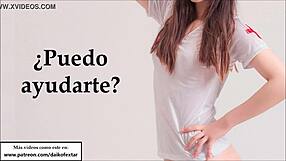 doctora enfadada te hace pajearte en el hospital