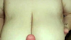 big curvy amateur stuffs huge dildo deep in homemade fun