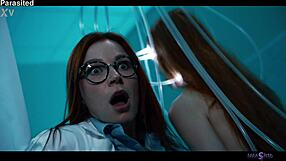redhead babes go wild in hardcore 69 scissoring squirting lesbian domination play