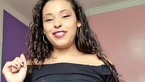 Hot Brunette Gives Detailed JOI Masturbating While Ordering You to Cum for Her