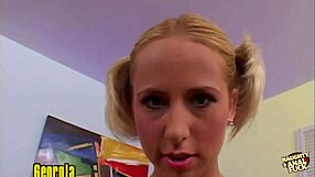 Georgia Peach Bent Over for Big Clit Anal. Rough Doggystyle Ends in Cum Swallow