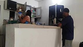 Neighbor's Hard Cock Pounds My Huge Ass After Sugar Ask!