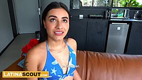 i can't stop watching this big booty latina ride pov in her casting