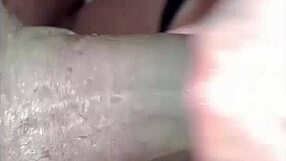 On Her Knees! Tied Slut Sucks Owner's Dick Rough and Wet!
