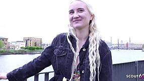 yo skinny german blonde daruma rai, i picked you up in berlin for this rough outdoor casting facial fuck right?
