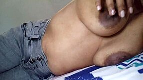 i massage my big latina tits and puffy areolas till my jeans soak wet with lust