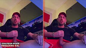 Prollking XXL strokes monster cock in sneakers