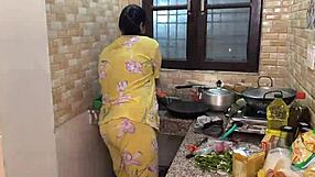 hardcore kitchen fuck by husband
