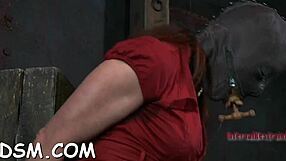 wet from salacious torment in hardcore contest