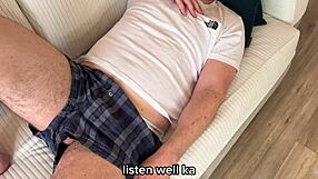 Russian stepmom milf deepthroats stepson's monster cock then rides tight pussy pov