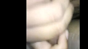 Black bbw pussy stretched wide in closeup penetration