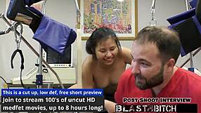 raya nguyen sucks dick twice before getting fucked by doctor