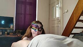 Obsessed stepdaughter loves stepdaddys cock