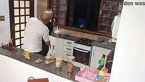 anal sex with hotwife unfaithful wife in the bar pantry