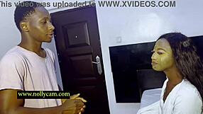 Horny babe gets pussy massaged then impaled on huge cock