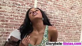 gloryhole sistas anya ivy black blowjob