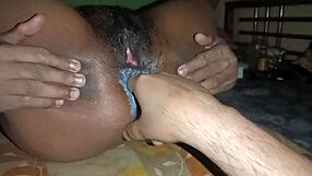 wow amateur hardcore fuck of hairy indian pussy and anus
