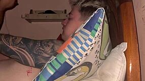 Real stepbrother homemade orgasm video!