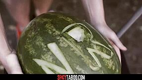 Step-Uncle Lures Niece into Wild BBQ Gangbang with Pervy Family Fuck!