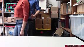 latina shoplifter caught and facefucked by monster cock